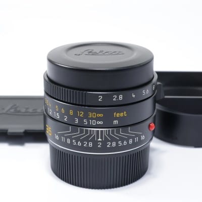 ライカ ズミクロンM f2/35mm ASPH. ブラック 11673