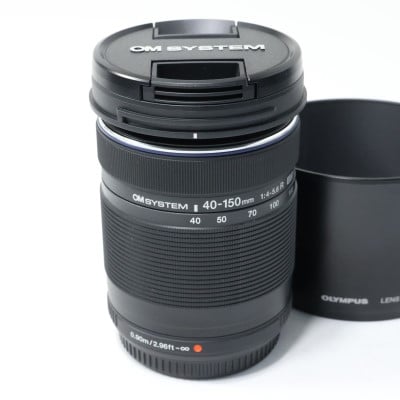 OM SYSTEM M.ZUIKO DIGITAL ED 40-150mm F4.0-5.6 R ブラック