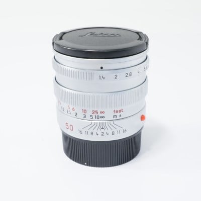ズミルックス M 50mm F1.4 シルバー フード内蔵