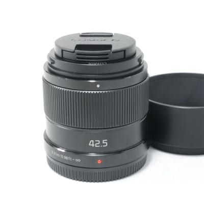 LUMIX G 42.5mm/F1.7 ASPH./POWER O.I.S. ブラック H-HS043-K