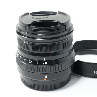 フジノンレンズ XF16mmF2.8 R WR ブラック