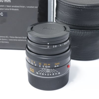 ズミクロン M 50mm F2 ブラック 6bit 11826 (11826C)