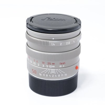 ズミルックス M 50mm F1.4 チタン フード内蔵