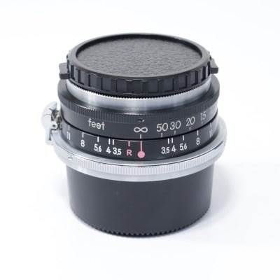 W-Nikkor 3.5cm F3.5 黒鏡胴 Sマウント