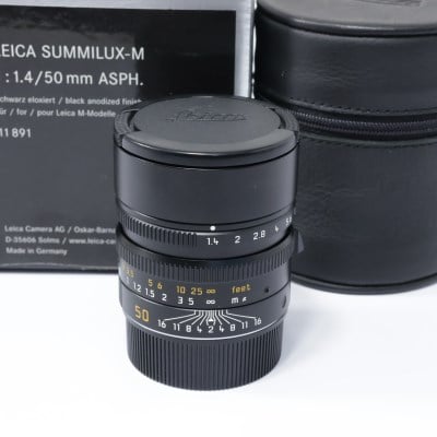 ズミルックス M 50mm F1.4 ASPH. ブラック 6bit