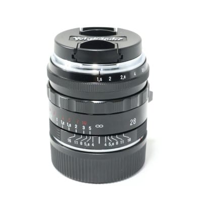 NOKTON Vintage Line 28mmF1.5 Aspherical Type II ブラックペイント