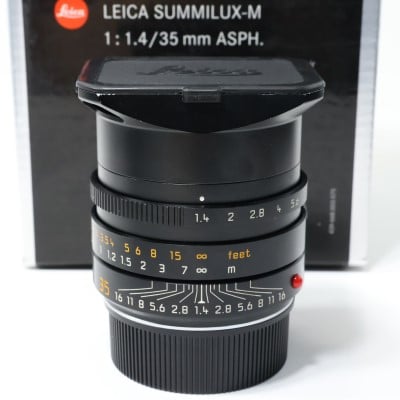Leica ズミルックス M 35mm F1.4 ASPH ブラック 6bit 11663 中古