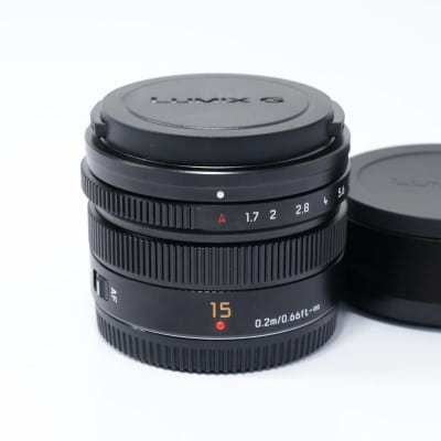 LEICA DG SUMMILUX 15mm/F1.7 ASPH. ブラック H-X015-K