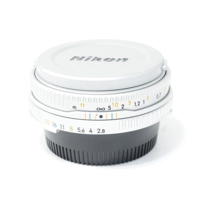 Ai Nikkor 45mm F2.8P シルバー