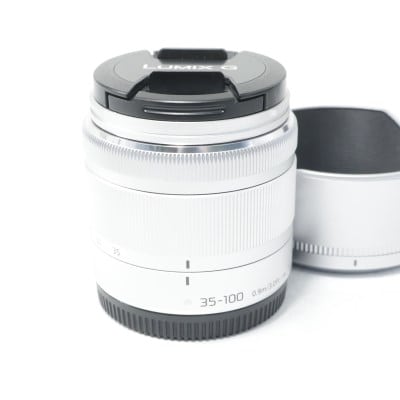 LUMIX G VARIO 35-100mm/F4.0-5.6 ASPH./MEGA O.I.S. シルバー H-FS35100-S