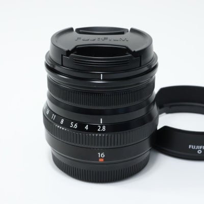 フジノンレンズ XF16mmF2.8 R WR ブラック