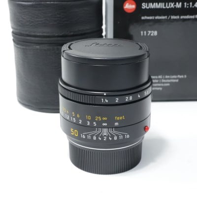 ライカ ズミルックスM f1.4/50mm ASPH. ブラック 11728