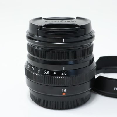 フジノンレンズ XF16mmF2.8 R WR ブラック