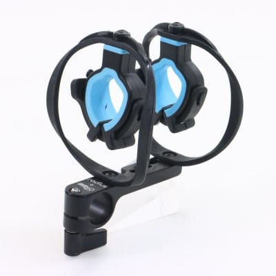 Microphone Shock Mount (Sideways 15mm Rod) + 15mm Rod (7 Aluminum) M49-MIC-S15-7A