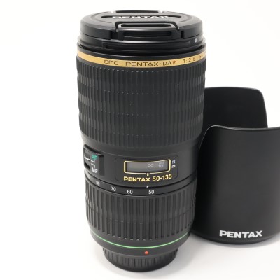 PENTAX 50-135ズームレンズ レンズフード・ケース付き smc PENTAX-DA
