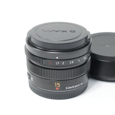 LEICA DG SUMMILUX 15mm/F1.7 ASPH. ブラック H-X015-K