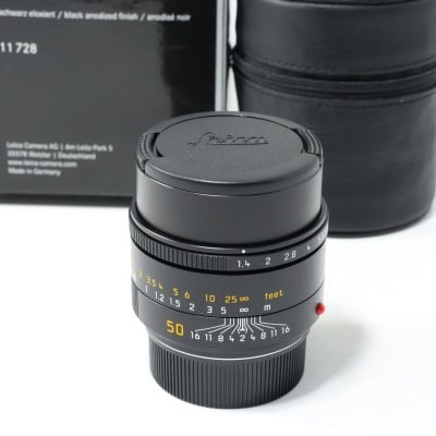 ライカ ズミルックスM f1.4/50mm ASPH. ブラック 11728