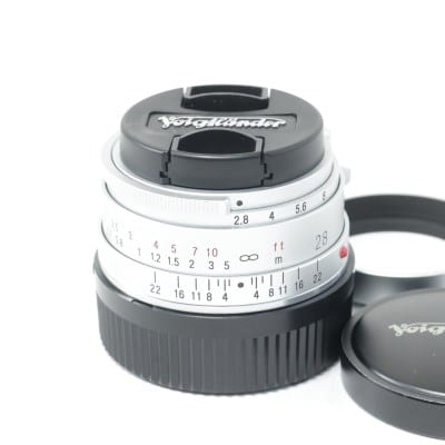 COLOR-SKOPAR 28mm F2.8 Aspherical Type II VM シルバー