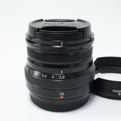 フジノンレンズ XF16mmF2.8 R WR ブラック