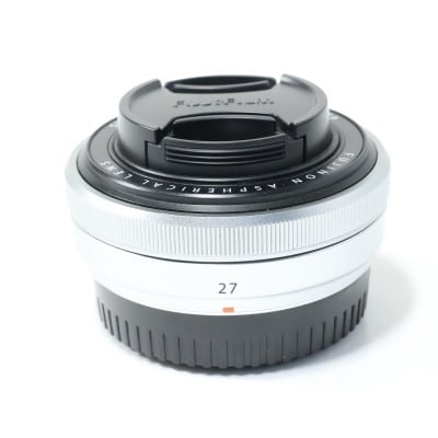フジノン XF 27mm F2.8 シルバー