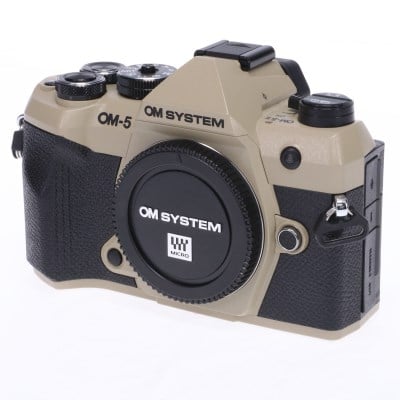 OM SYSTEM OM-5 Mark II ボディー サンドベージュ