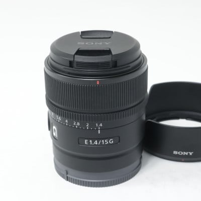 E 15mm F1.4 G SEL15F14G