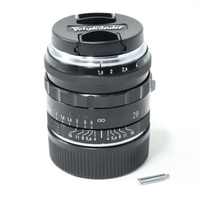 NOKTON Vintage Line 28mmF1.5 Aspherical Type II ブラックペイント