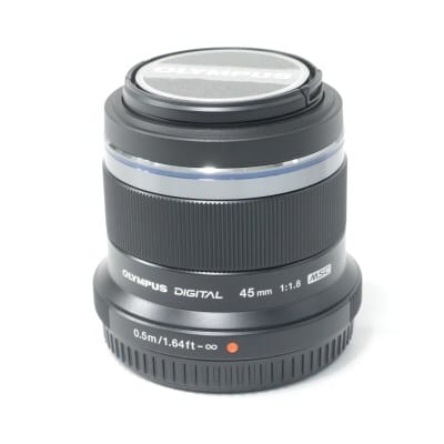 M.ZUIKO DIGITAL 45mm F1.8 ブラック