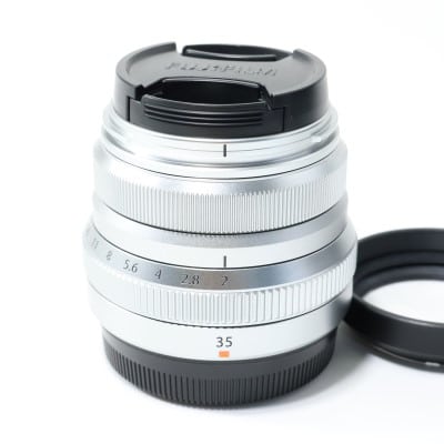 フジノンレンズ XF35mmF2 R WR シルバー