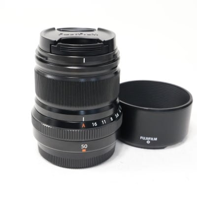 フジノンレンズ XF50mmF2 R WR ブラック