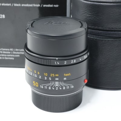 ライカ ズミルックスM f1.4/50mm ASPH. ブラック 11728