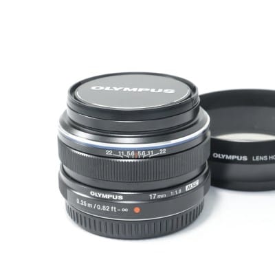 M.ZUIKO DIGITAL 17mm F1.8 ブラック