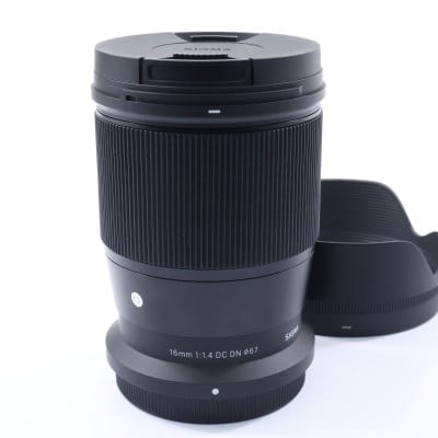 SIGMA 16mm F1.4 DC DN | Contemporary ニコンZマウント ABランク 中古