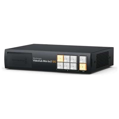 Blackmagic Videohub Mini 6x2 12G