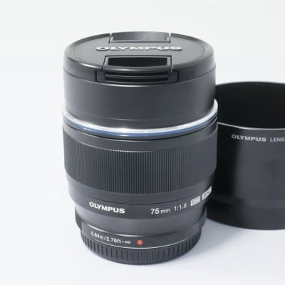 M.ZUIKO DIGITAL ED 75mm F1.8 ブラック