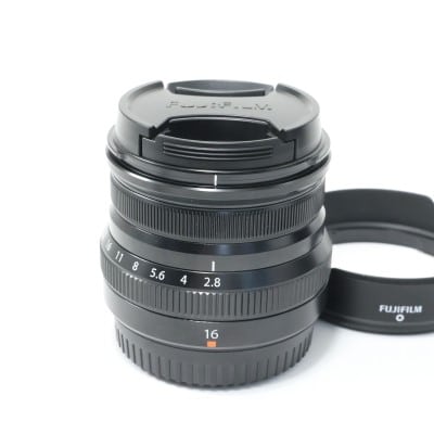 フジノンレンズ XF16mmF2.8 R WR ブラック