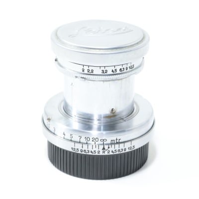 ズマール L 50mm F2 クロム 先白