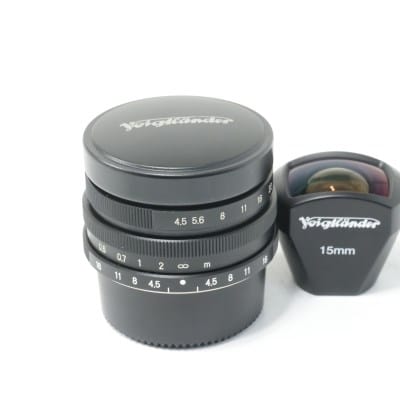 SUPER-WIDE HELIAR 15mm F4.5 Aspherical ブラック