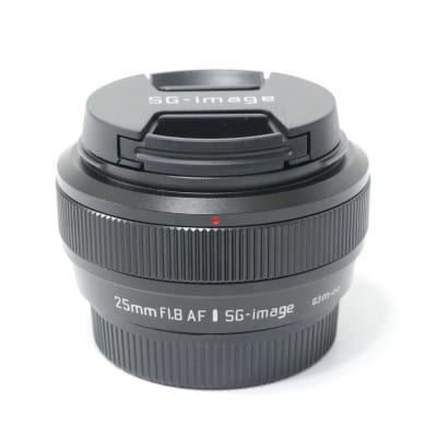 SG-image AF 25mm F1.8 富士フイルムX APS-C ブラック