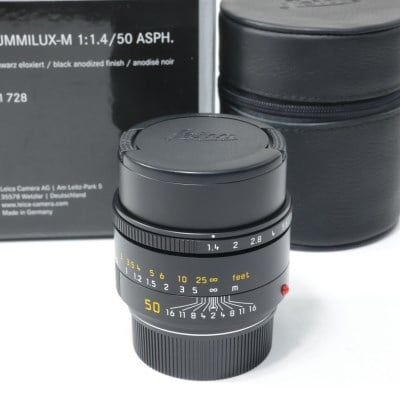 ライカ ズミルックスM f1.4/50mm ASPH. ブラック 11728