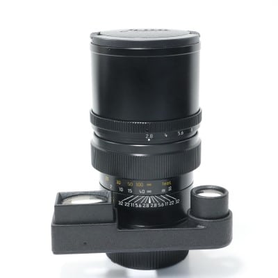 エルマリート M 135mm F2.8 ブラック メガネ付 後期