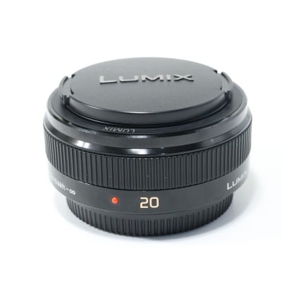 LUMIX G 20mm/F1.7 II ASPH. ブラック H-H020A-K