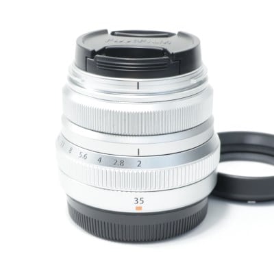 フジノンレンズ XF35mmF2 R WR シルバー