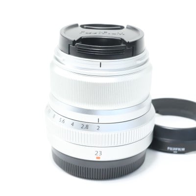 フジノンレンズ XF23mmF2 R WR シルバー