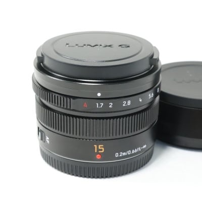 LEICA DG SUMMILUX 15mm/F1.7 ASPH. ブラック H-X015-K