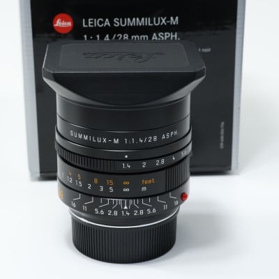 ライカ ズミルックスM f1.4/28mm ASPH. ブラック 11668