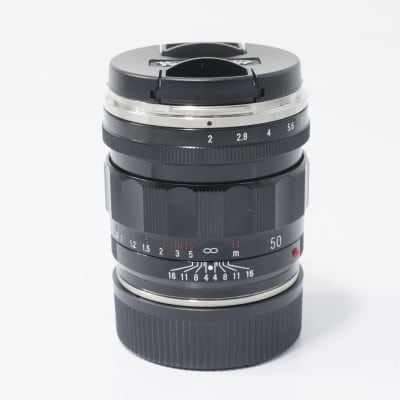 APO-LANTHAR 50mm F2 Aspherical VM ブラックペイント フジヤカメラ80周年記念モデル