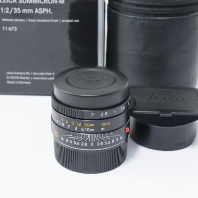 ライカ ズミクロンM f2/35mm ASPH. ブラック 11673