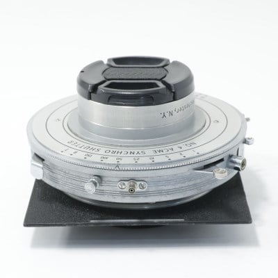 Commercial Ektar f:6.3 10 in. NO.4 ACME SYNCHRO SHUTTER