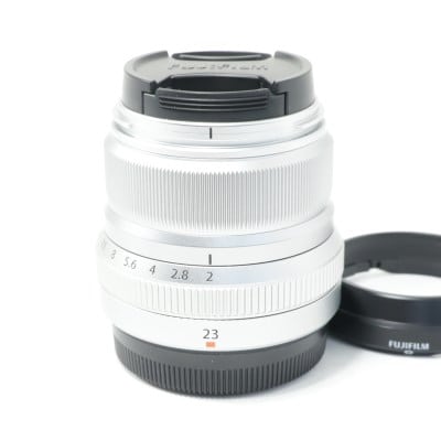 フジノンレンズ XF23mmF2 R WR シルバー